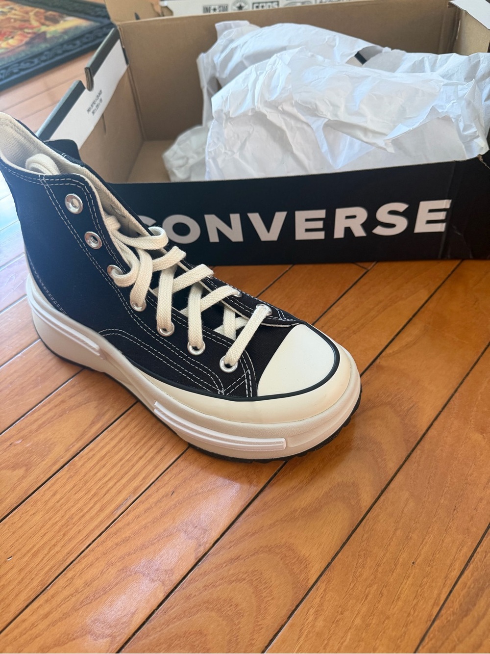 Converse Black High-Top Run Star Legacy CX High Mens 4 womens 5.5 new